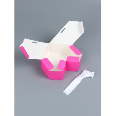 Self -assembly heart, 17 x 17 x 6 cm, pink-3