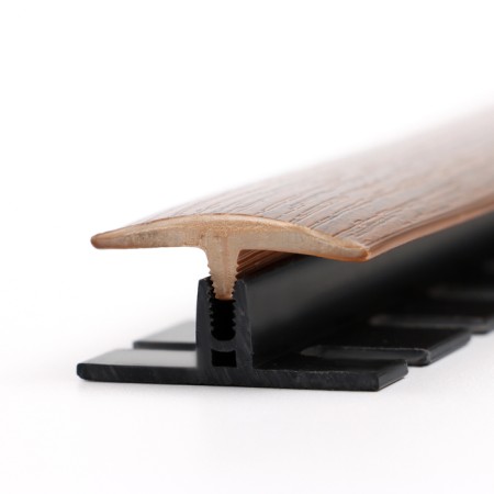 Flexible threshold with fastener Smartprofile BR 401 NERACO walnuts, 3 m-2
