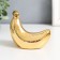 Souvenir Ceramics "Bueau of bananas" gold 8x7.5x7.5 cm