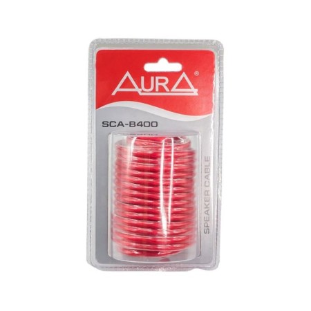 AURA SCA-B400, 12 GA, blister, 5 m, red-1