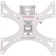 ARM Media LCD-301, up to 30 kg, 15-37 ", wall-mounted, turn and slope, white