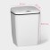 Garbage bucket of sensory shares, 12 l, white color