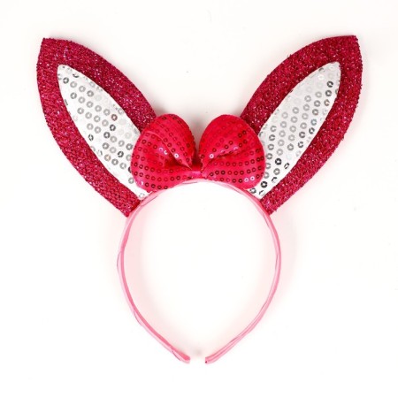 Carnival rim "bunny" with a bow, color mix