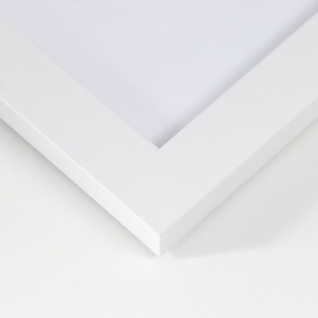 Photo frame MDF "Ellis" 30x30 cm, with Paspartt, white 76738-2
