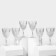 A set of glasses for wine Vibes, 250 ml x 6 pcs.