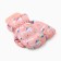 Winter mittens Minaku, peach color, 15cm