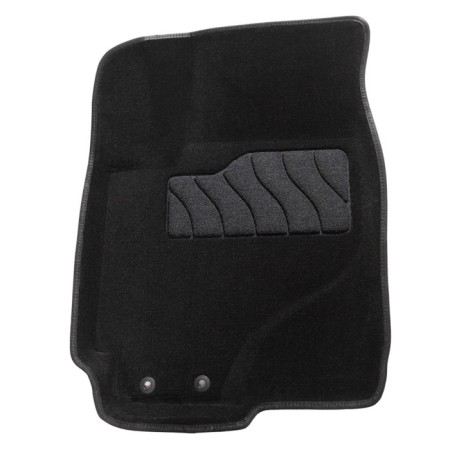 Pile rug for Kia Cerato, 2009-2013, black-1