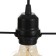 JAMES 1x15W lamp E27 Black