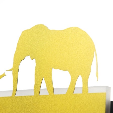 Sconces "Elephants" LED 4000K 12W gold 38x20x4cm-6