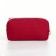 Cosmetic bag with lightning, red color