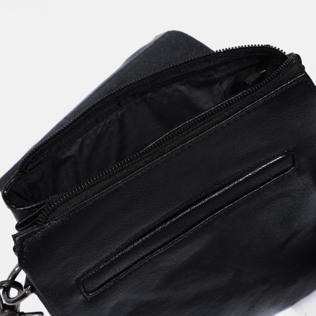Male bag, black color-3