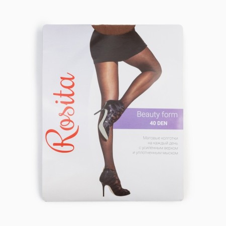 Women's tights Beauty Form 40, tan color, size 3