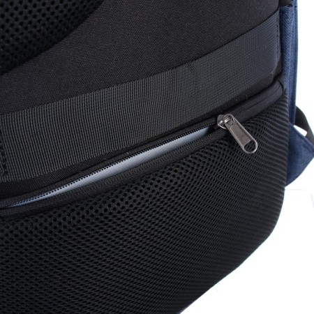 Youth backpack Davente Business, 44 x 32 x 16 cm, ergonomic back, dark blue-14
