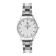 Men's wrist watch, D-4.2 cm, metal strap, white dial