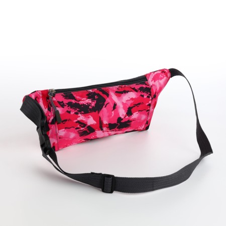 Waist bag 30*1.5*10 cm, lightning department, 2 n/pocket, pink-3