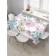 Tables on the table “Flamingo in flowers”, rectangular, Saten, size 120x145 cm