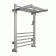 Water towel Terminus "Valencia" P12, 500x800 mm, lower connection, chrome