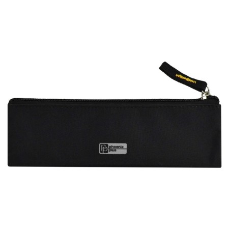 Penal soft, 1 department, 60 x 200 mm, flat, Phoenix "Cat" Black/Yellow 65312-2