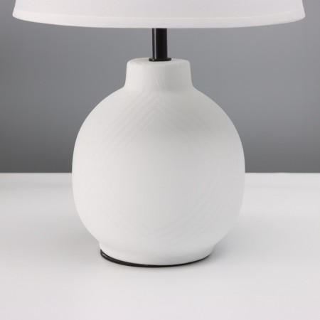 LUEZE table "Louise" 1x40W E27 White 25x25x38, 5cm-2
