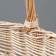 Mushroom basket, No. 3, 36 × 30 × 40 cm, 12 l, manual weaving, vine