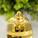 Nightmare "frozen candle" 3xlr1130 gold 5x7.5x12 cm Risalux