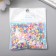 Decor for creativity plastic "Bright hearts" set 20 grams mix