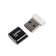 Flash drive Smartbuy Lara, 16 GB, USB2.0, th he is up to 25 MB/s, PLA to 15 Mb/s, black