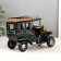 Metal souvenir "Retro. Black-gold car" 16.7x7.7x11 cm