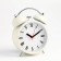 Alarm clock "Ronan", with backlight, 16 x 11 cm, white