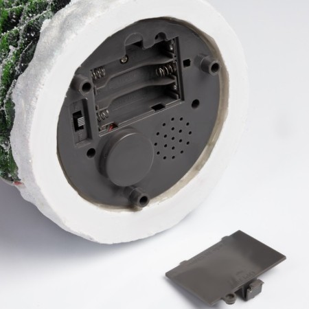 LED figure "train and deer" 26 × 14 × 14 cm, polystone, batteries AAAX2 (not in the kit), glow of multi-6