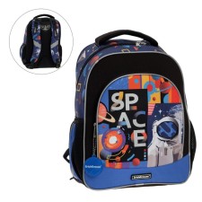 School backpack Erich Krause ergoline 15l, 39 x 28 x 14 cm, ergonomic back, Cosmonaut 51835