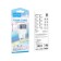 Network charger Hoco C125A, 1 Type-C, 20 W, Transparent, PD + Qc, blue