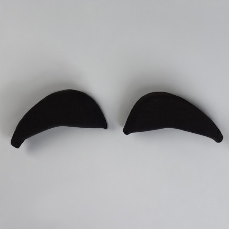 Inserts to reduce the size of the shoe, soft, steam, black color-2