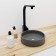Sink uperwood Round, invoice, 34 cm, round, graphite