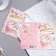 Postcard "Congratulations!" Congrev, embossing, muffins, pink tone, 19.4x12.5 cm