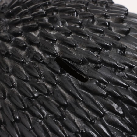 Piggy bank "Hedgehog" 25x18x15cm, black-4