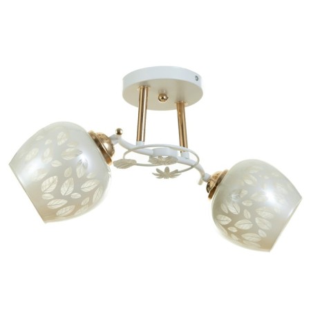Causte "Fania" 2he27 40W white-gold 46x25x26 cm Bayerlux