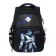 School backpack 40 x 33 x 15 cm, ergonomic back, Across 548, black ACR23-548-6