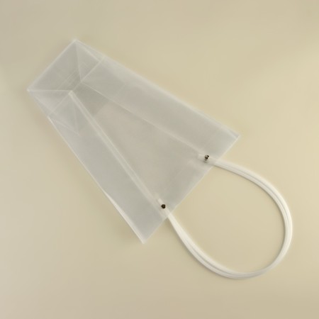 Flower bag is transparent, moisture -resistant, 35x26x13 cm-2