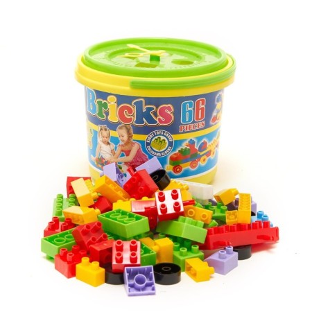 Конструктор BRICKS № 66, в ведре-3