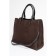 Bag Tout Women, Natural suede, Ludor Brown, 33x10x27 cm