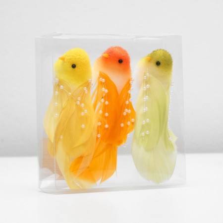Decor Bird 13 x 4 x 4 cm mix