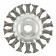 Matrix Ushm brush, d = 100 mm, M14, flat, twisted wire 0.35 mm