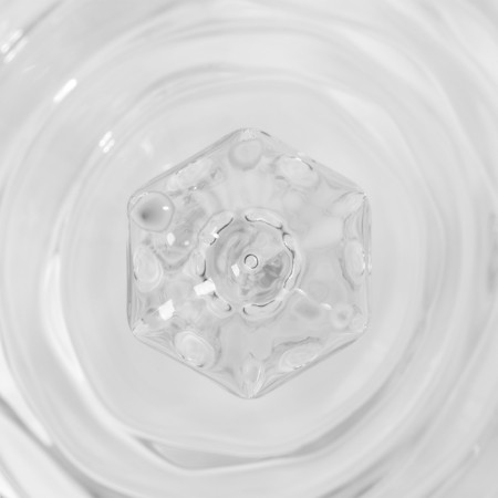 Glass vase for honey/jam, d = 12.6 cm, h = 12.5 cm-2