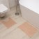 Set of bathroom rugs Ethel Bukley Color Bezh 2 pcs, 38x58 cm, 48x38 cm