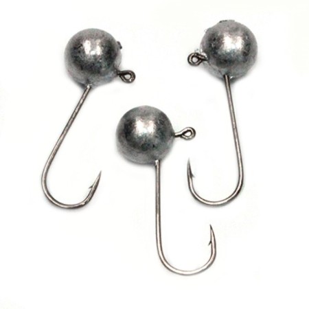 Jig ball without neck Yaman, packaging 20 pcs., Hook Kumho 2312, 1 g
