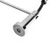 ACCOONA A44126 kitchen mixer, single -leaf, flexible spout, 2 modes, high, chrome
