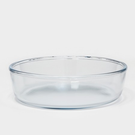Oval glass form for microwave borcam, without cover-3