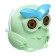 Mechanical sharpener with a container of an owl light green