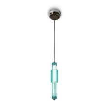 Suspension lamp Maytoni Mod308PL-L9BL3K, LED, 1x8 W, 120x120x1800 mm, 800 lm, 3000k, chromium